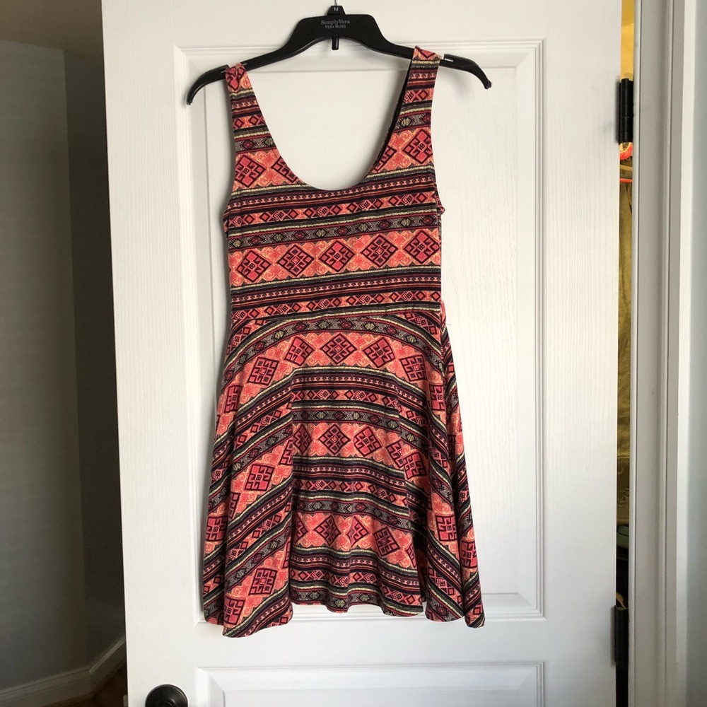 tribal print dress